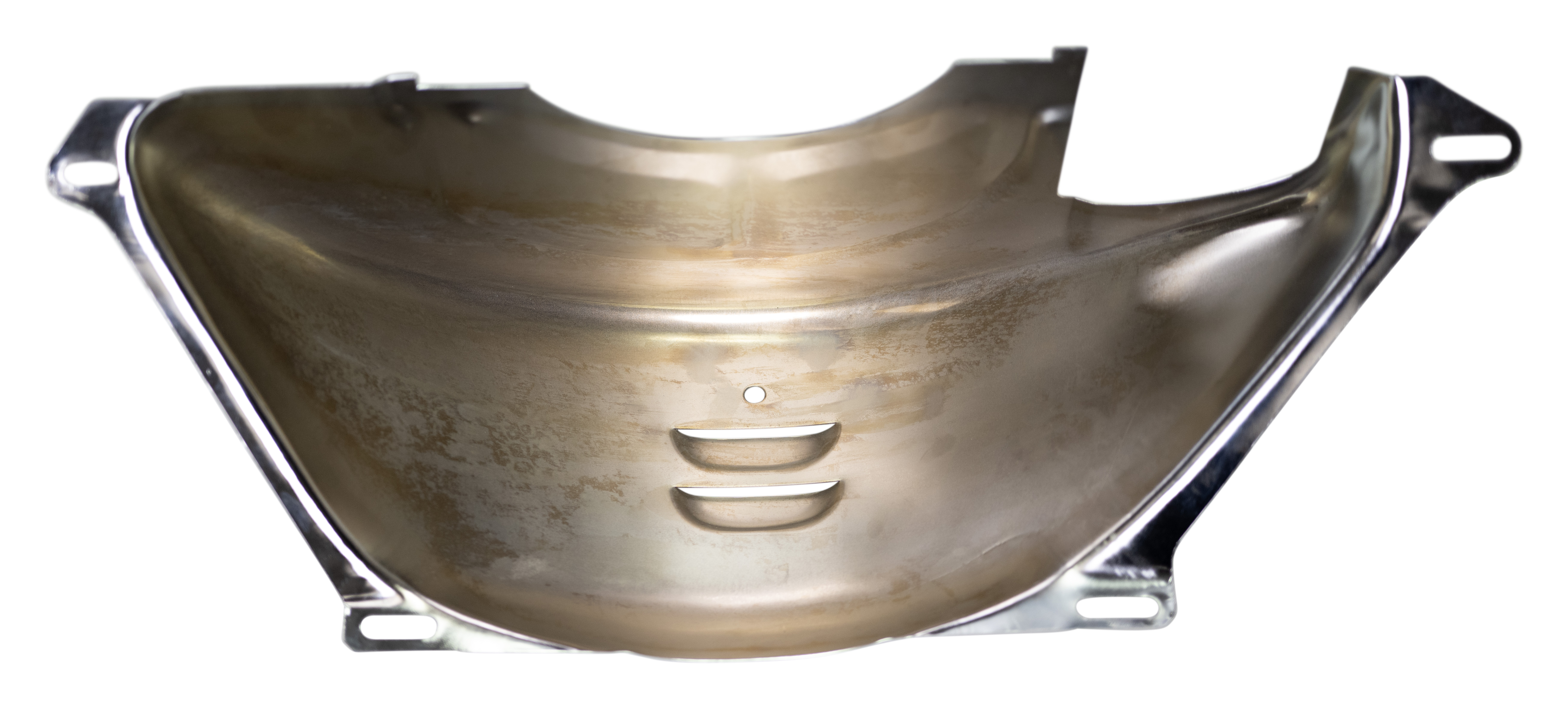 Chevy/GM TH-350/400 Chrome Steel Flexplate Cover